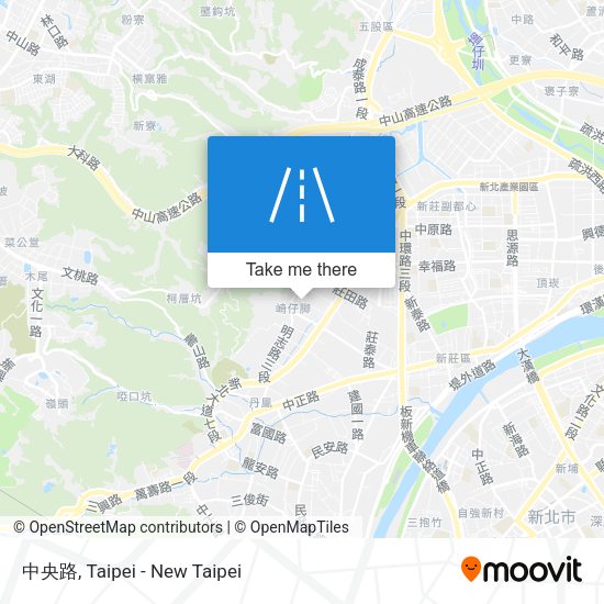 中央路 map