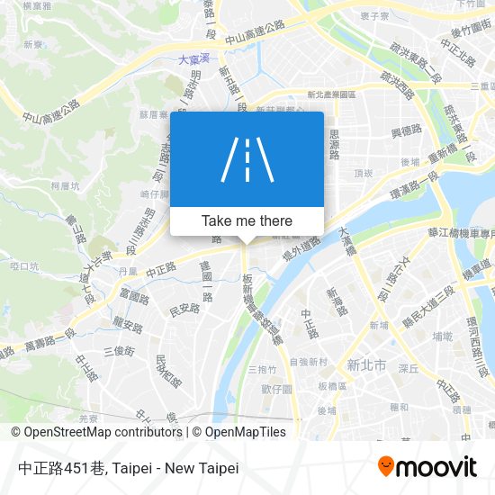 中正路451巷 map