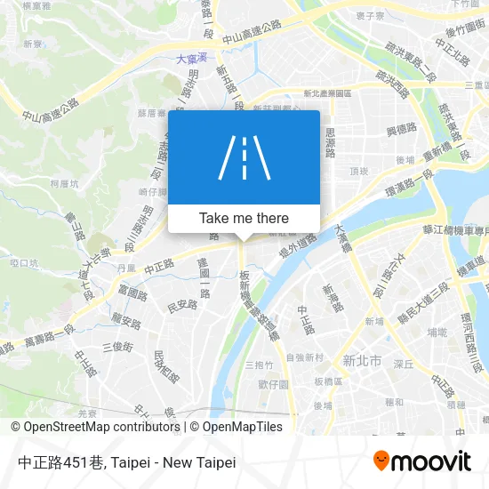 中正路451巷 map