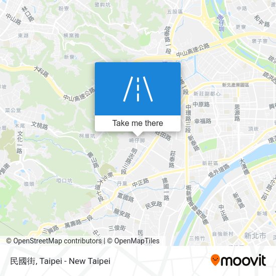 民國街 map