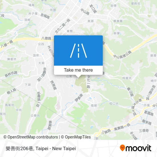 樂善街206巷 map