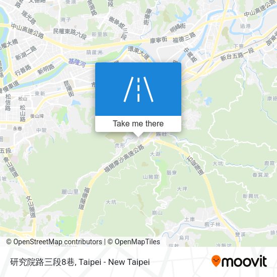 研究院路三段8巷地圖