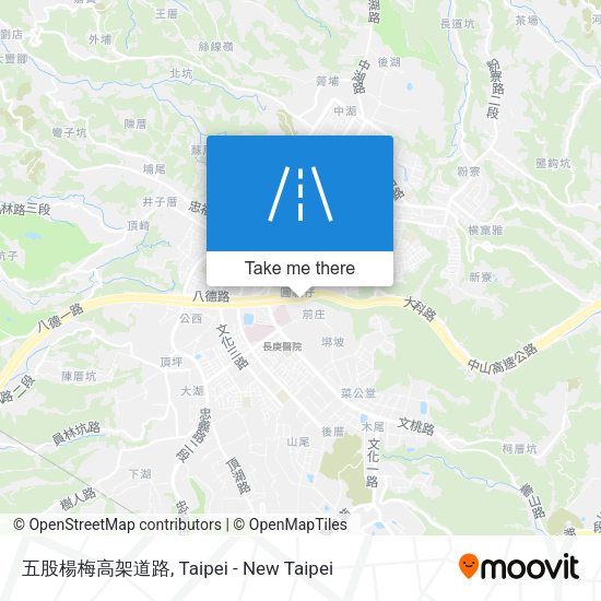 五股楊梅高架道路 map