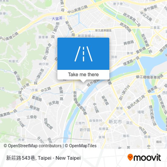 新莊路543巷地圖