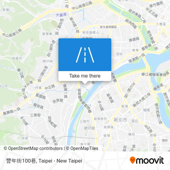 豐年街100巷 map