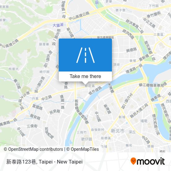 新泰路123巷地圖