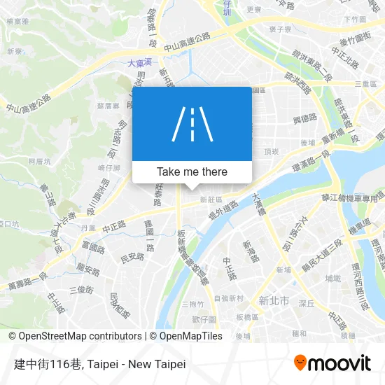 建中街116巷 map