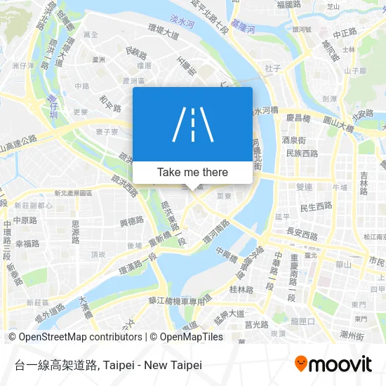 台一線高架道路 map