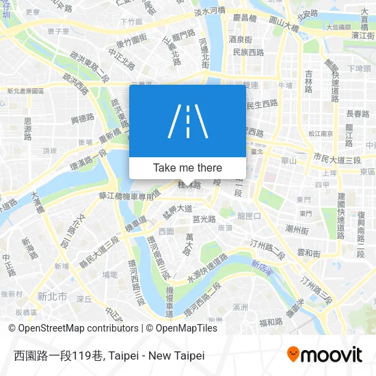 西園路一段119巷 map