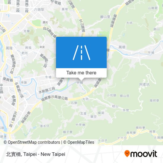 北實橋 map
