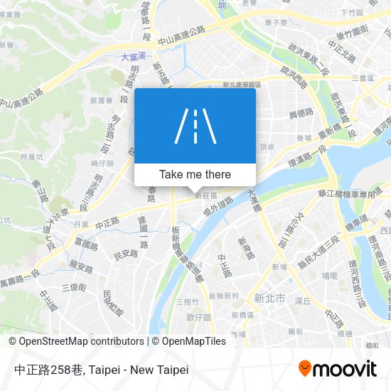 中正路258巷 map