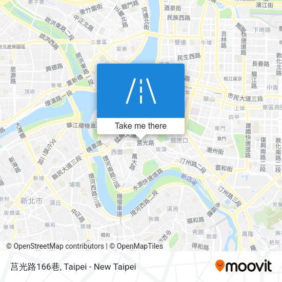莒光路166巷地圖