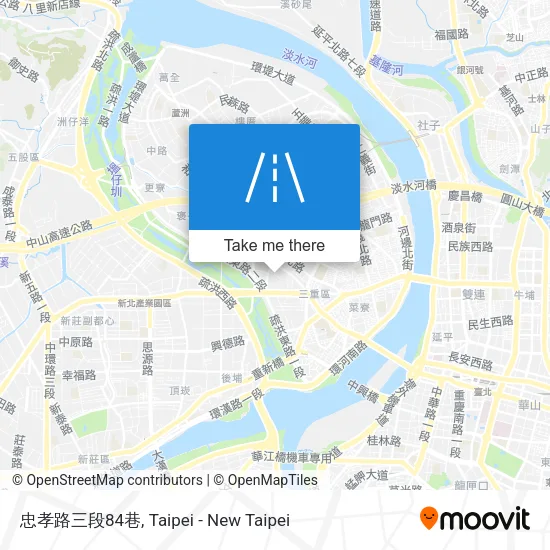 忠孝路三段84巷 map