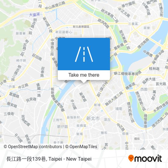 長江路一段139巷地圖