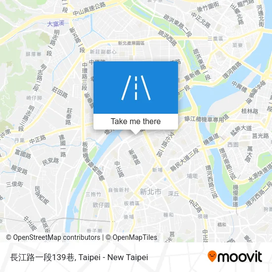 長江路一段139巷地圖