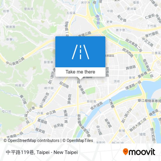 中平路119巷 map