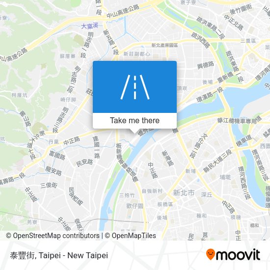 泰豐街地圖