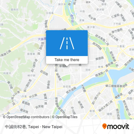 中誠街82巷 map