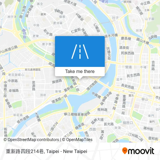 重新路四段214巷 map