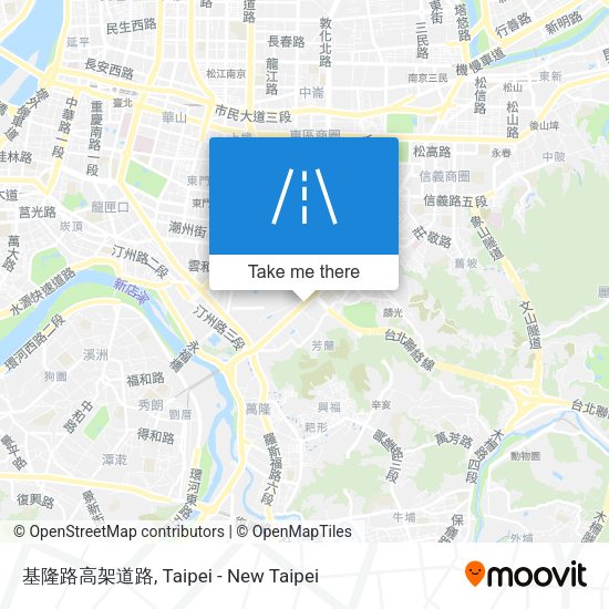 基隆路高架道路 map
