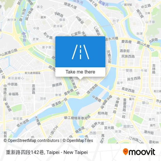 重新路四段142巷地圖