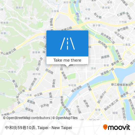 中和街59巷10弄地圖