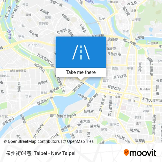 泉州街84巷地圖