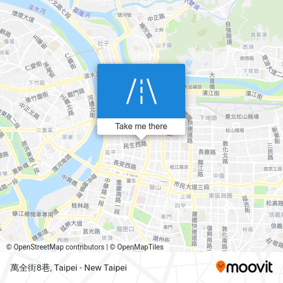 萬全街8巷 map