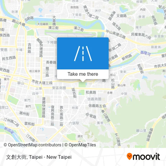 文創大街 map