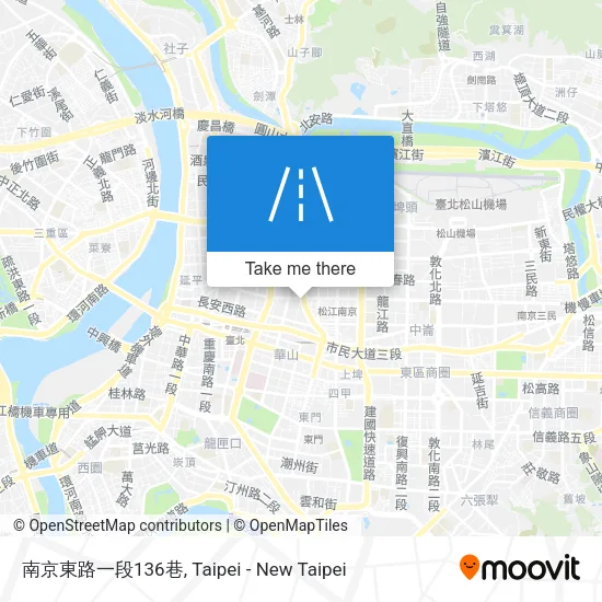 南京東路一段136巷地圖