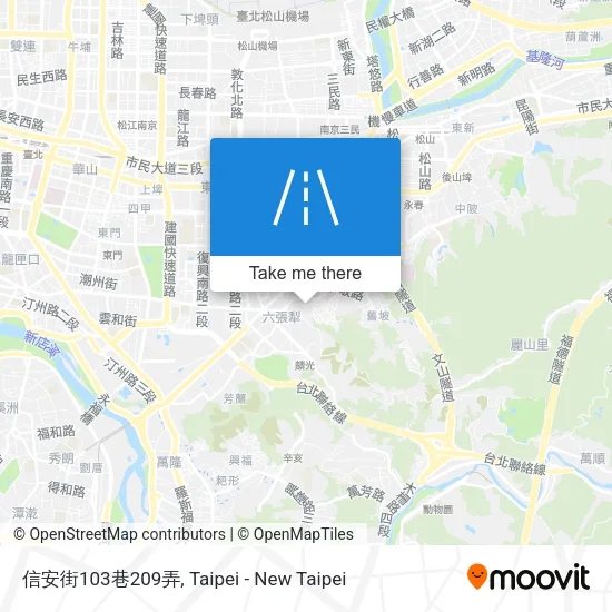 信安街103巷209弄地圖