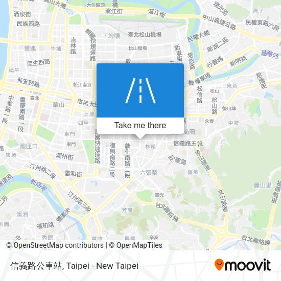 信義路公車站 map