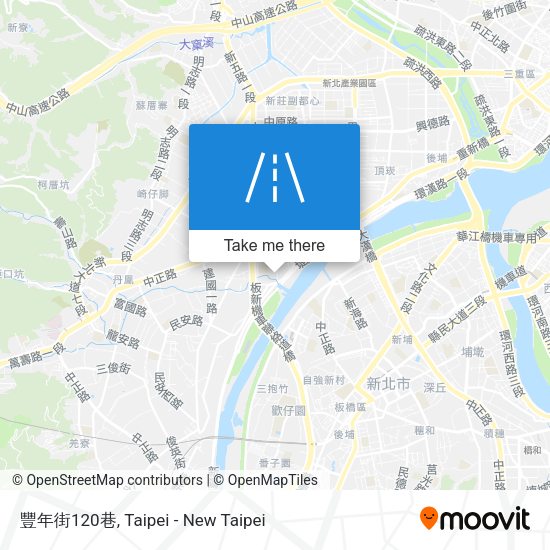 豐年街120巷地圖