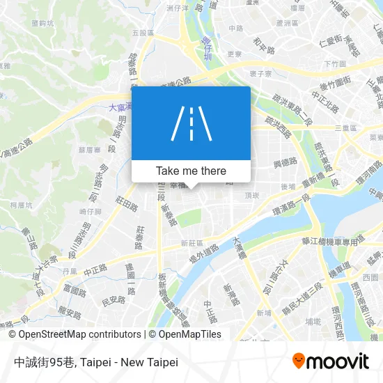 中誠街95巷 map
