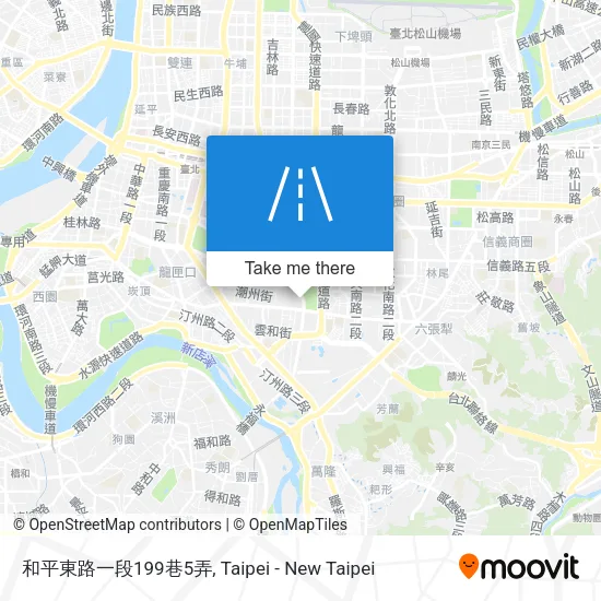和平東路一段199巷5弄地圖