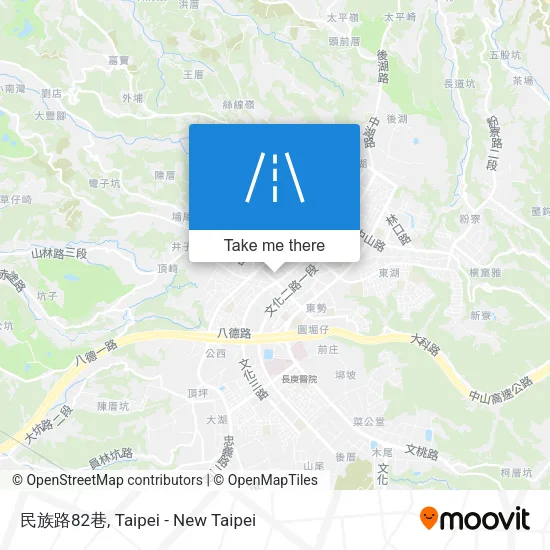 民族路82巷地圖