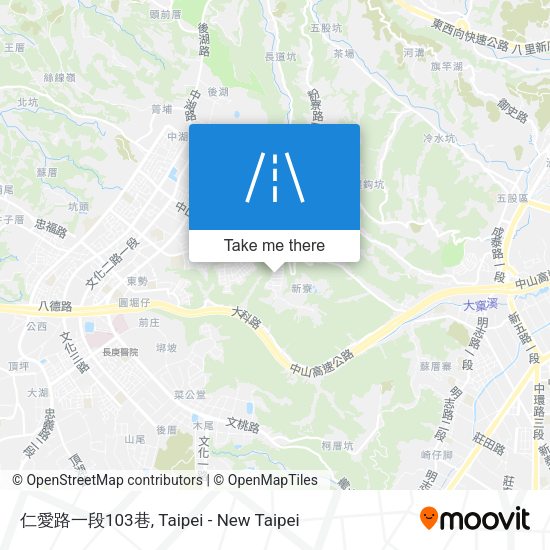 仁愛路一段103巷 map