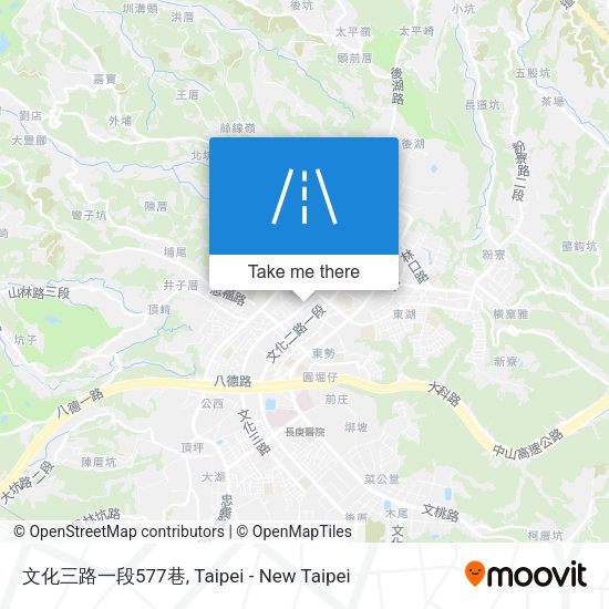 文化三路一段577巷地圖