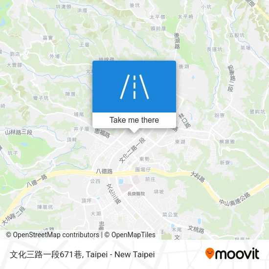 文化三路一段671巷地圖