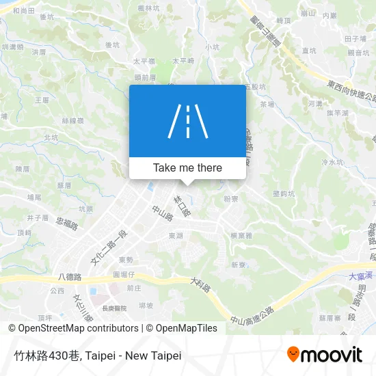 竹林路430巷地圖
