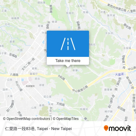 仁愛路一段83巷 map