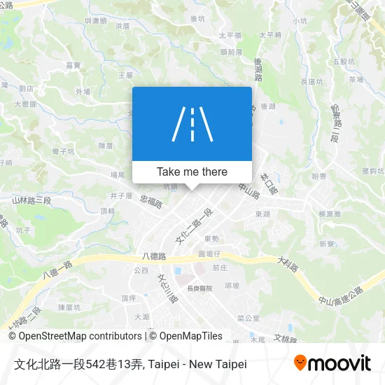 文化北路一段542巷13弄地圖