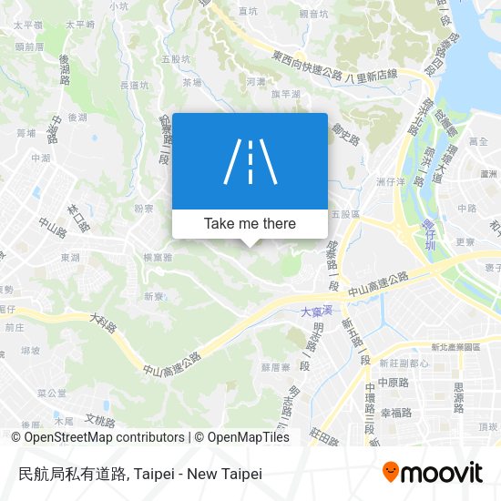 民航局私有道路地圖