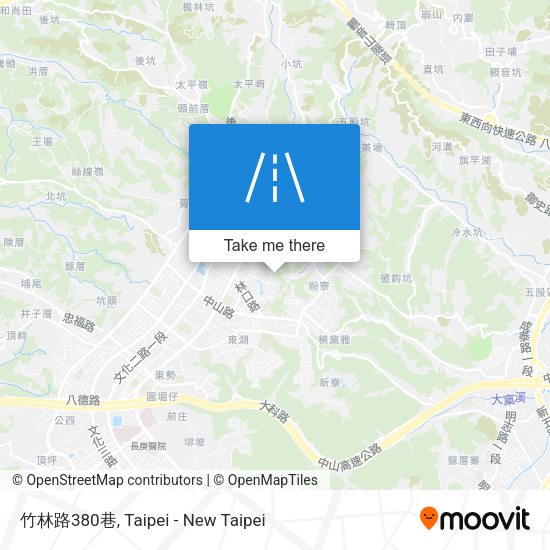 竹林路380巷 map