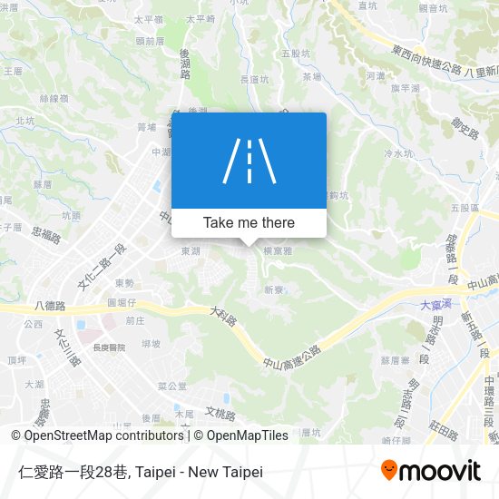 仁愛路一段28巷 map