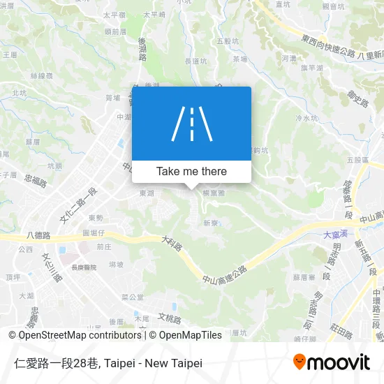 仁愛路一段28巷 map