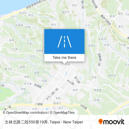 文林北路二段550巷19弄地圖