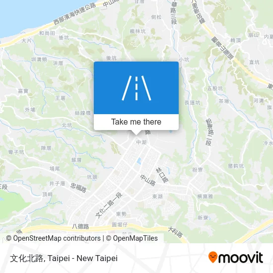 文化北路地圖
