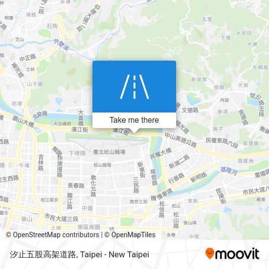 汐止五股高架道路 map