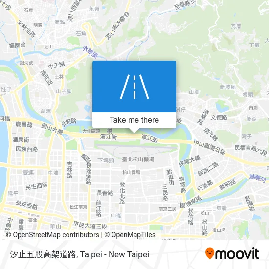 汐止五股高架道路 map